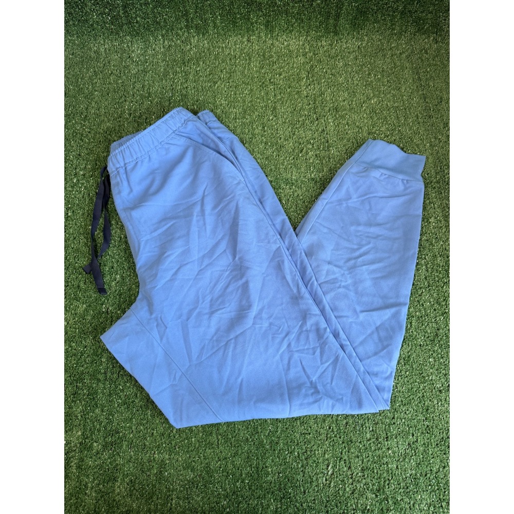 FIGS Tansen Jogger Scrub Pants Mens Medium Tall MT Ceil Blue NEW